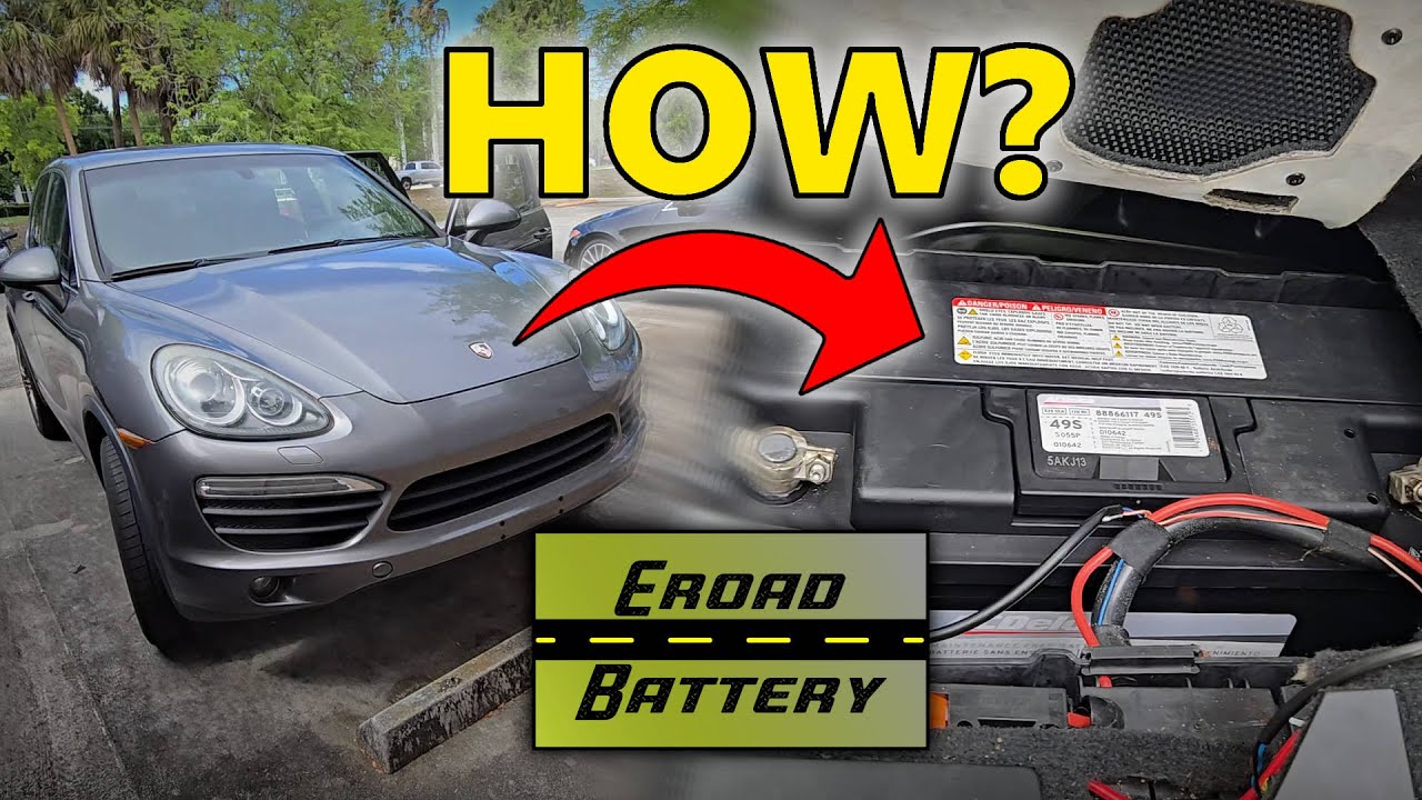 DIY Porsche Cayenne Battery Swap Made Simple