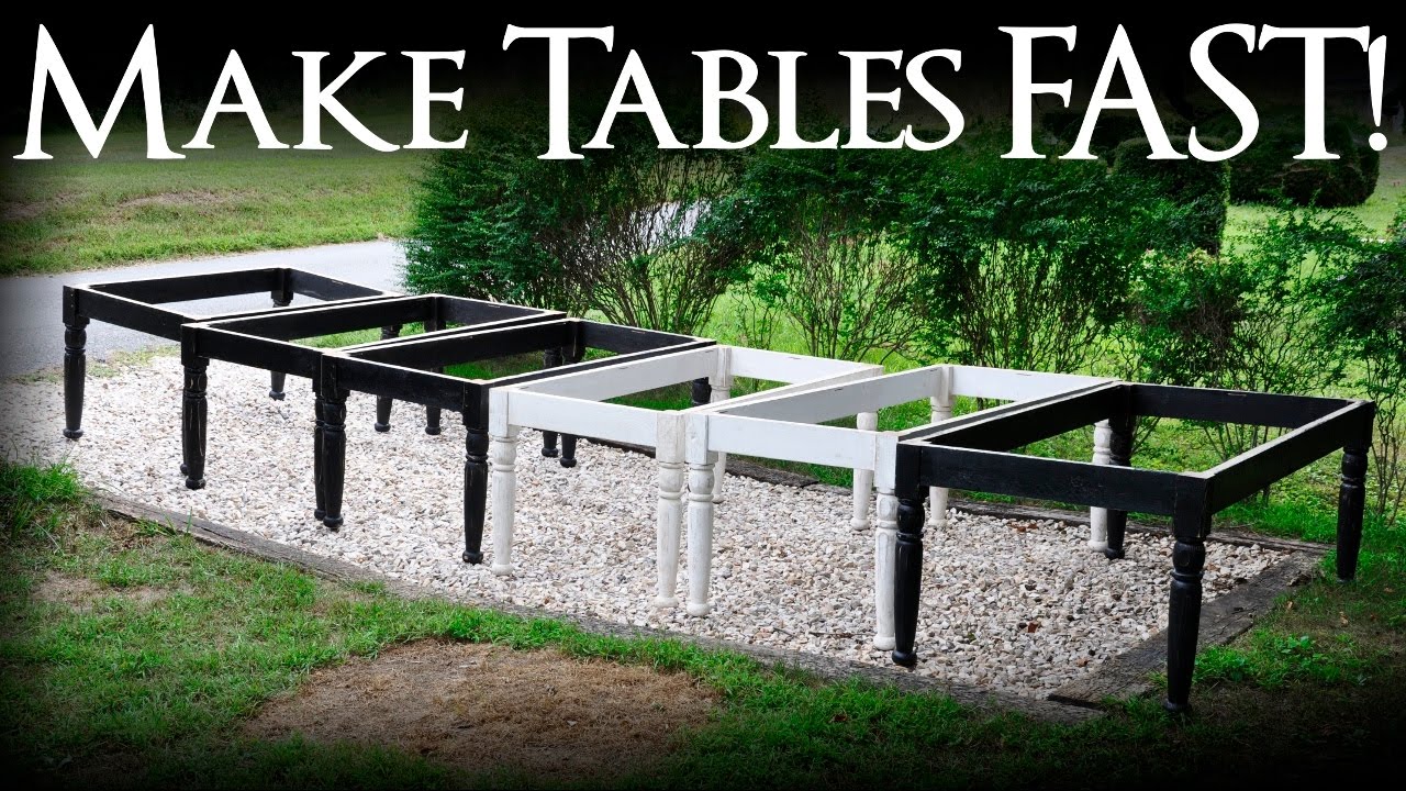 Table Making with Festool's Domino XL 700