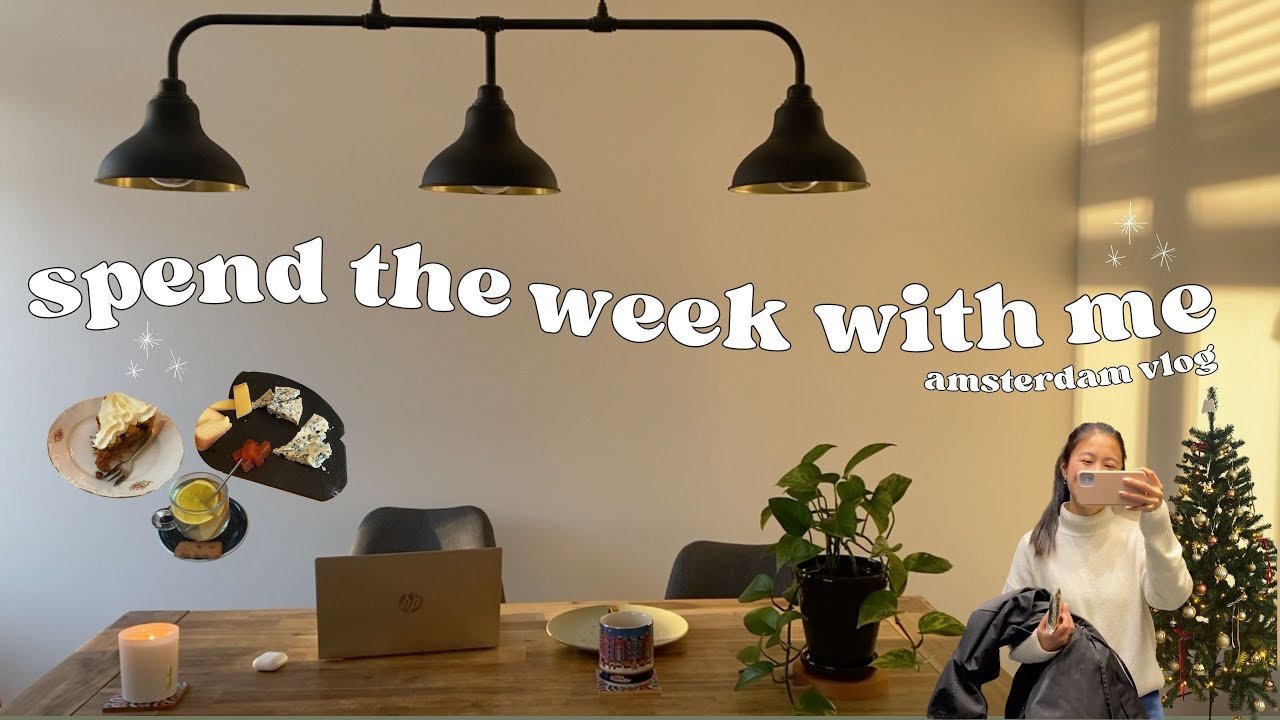 A WEEK IN MY LIFE WINTER VLOG  ☁️ thanksgiving, cheese tasting, daily life in Amsterdam