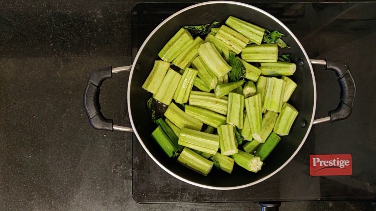 Benda Sagle | Mangalore Style Bhindi Masala/Sukka | South Indian Bhindi Masala