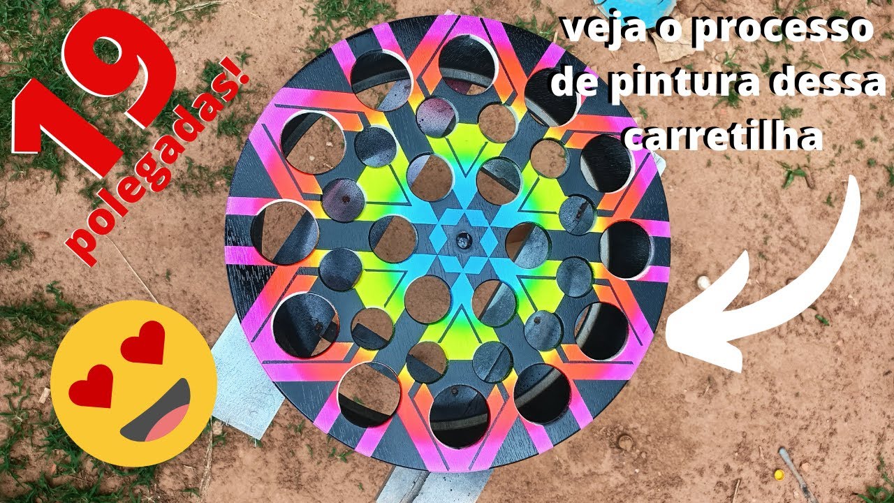 como pintar carretilha de pipa