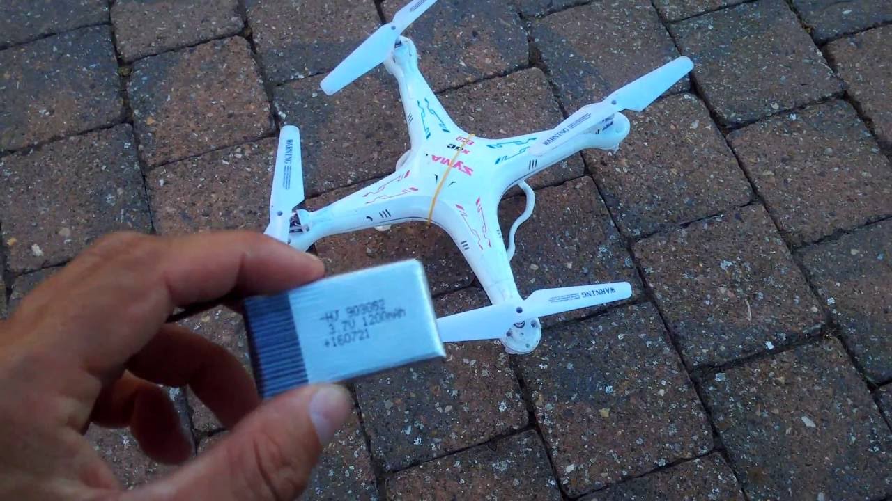 Syma x5c battery hack flight time extension to 15 min.