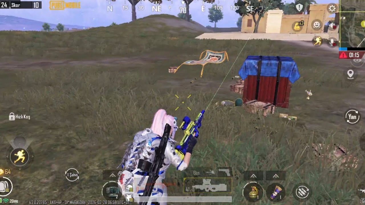 PUBG MOBİLE ONE MAN SQUAD 15 KİİL WİN ALDIM EFSANE MAÇ.