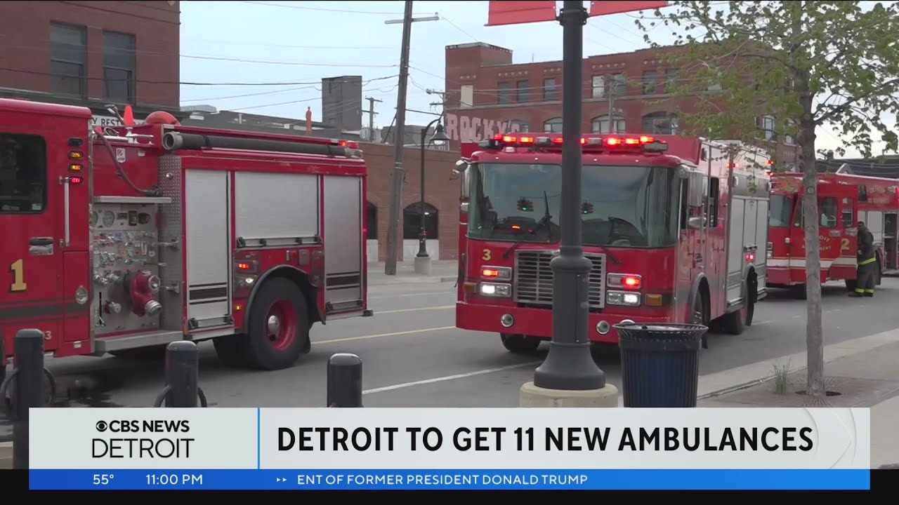 Detroit adding 11 ambulances to fleet this summer after signing emergency contract