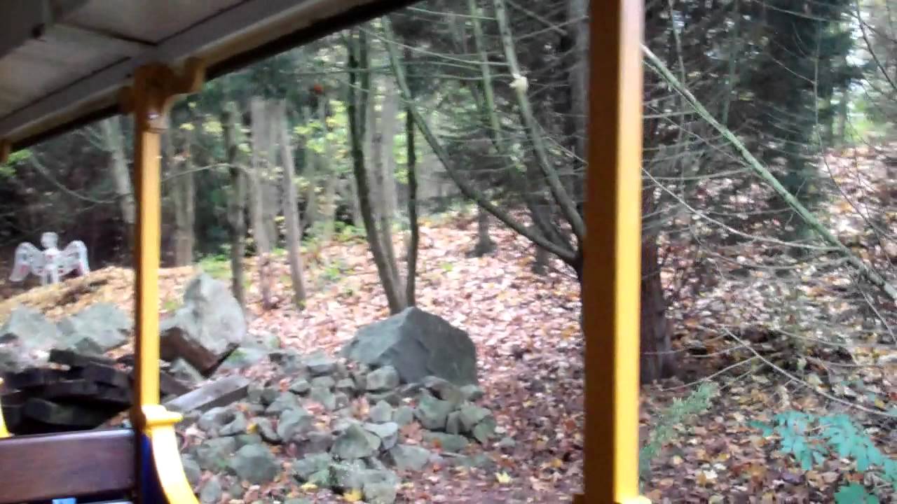 Canada Creek Railway at Thorpe Park final day November 6th 2011