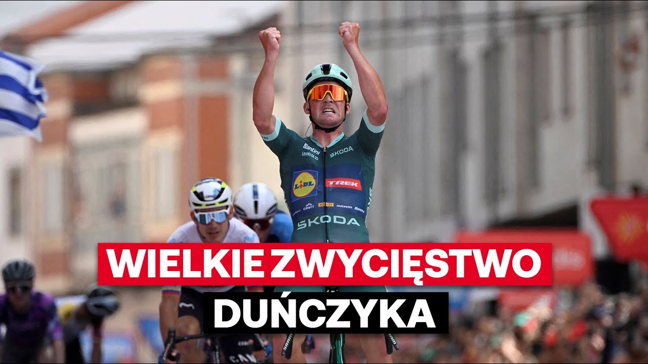 Mads Pedersen wygrywa po kapitalnym finiszu z ucieczki | Skrót 15. etapu Vuelta a Espana