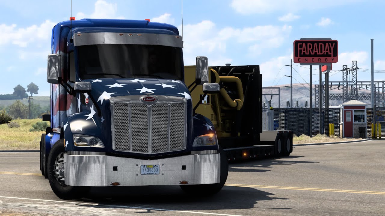 1261 / ATS 1.47 / Peterbilt 579 / Глазго (MT) - Каспер (WY)