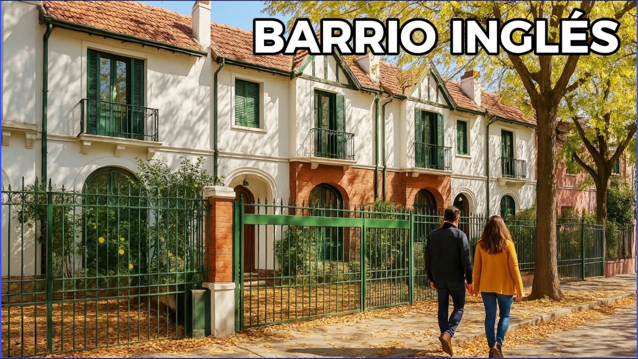 【4K】BUENOS AIRES CITY - BARRIO INGLES | Caballito, Walking Tour