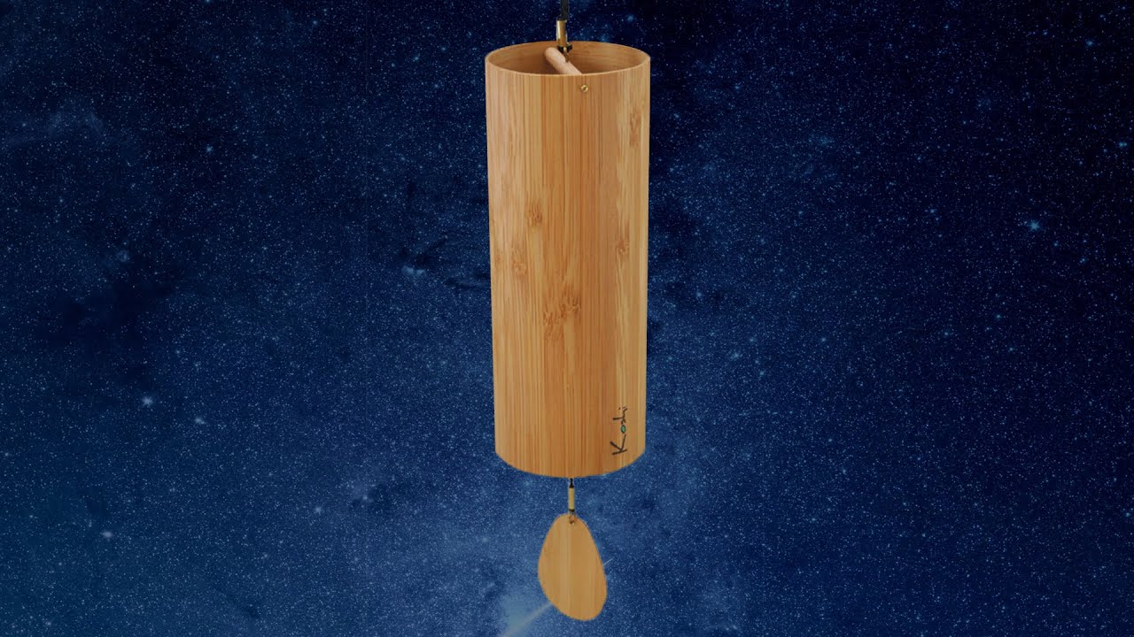 12 Hours Koshi Wind Chimes BLACK SCREEN Atmosphere Relaxation Loop