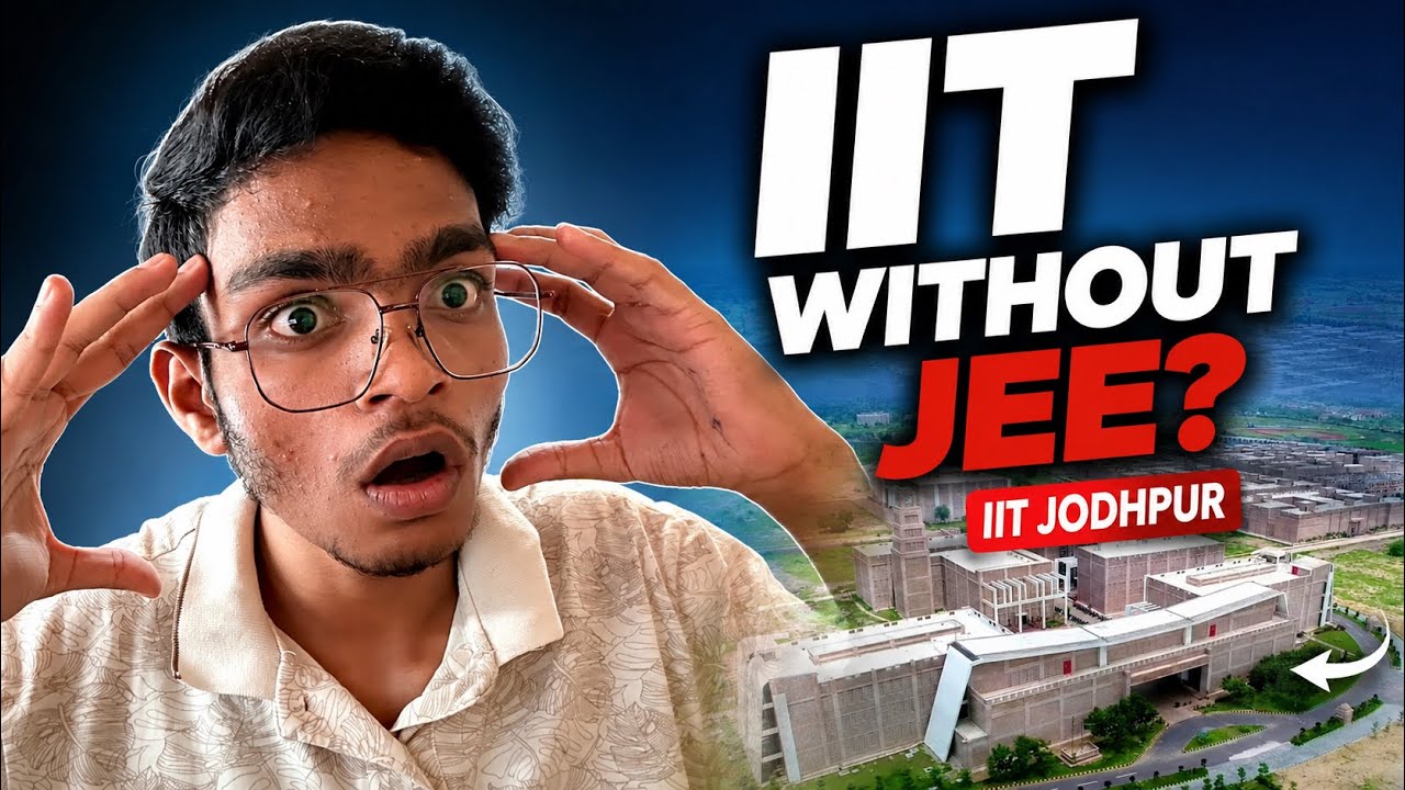 4-Year IIT Degree After 12th 🤯 | No JEE + Any Stream | IIT Jodhpur