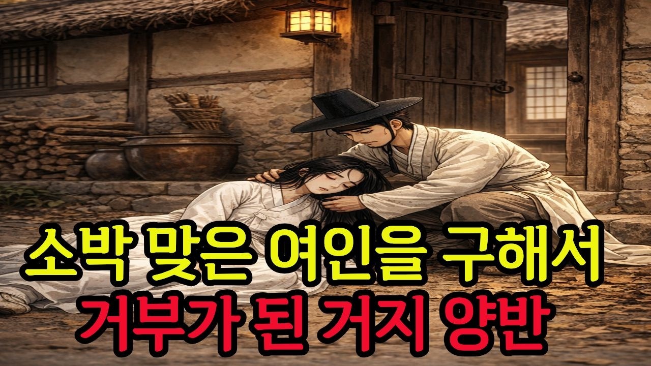 [야담불교]마지막 쌀 한 말을 나눈 양반, 소복 여인이 귓속말로 알려준 것 | 야담 옛날이야기 민담 전설 설화