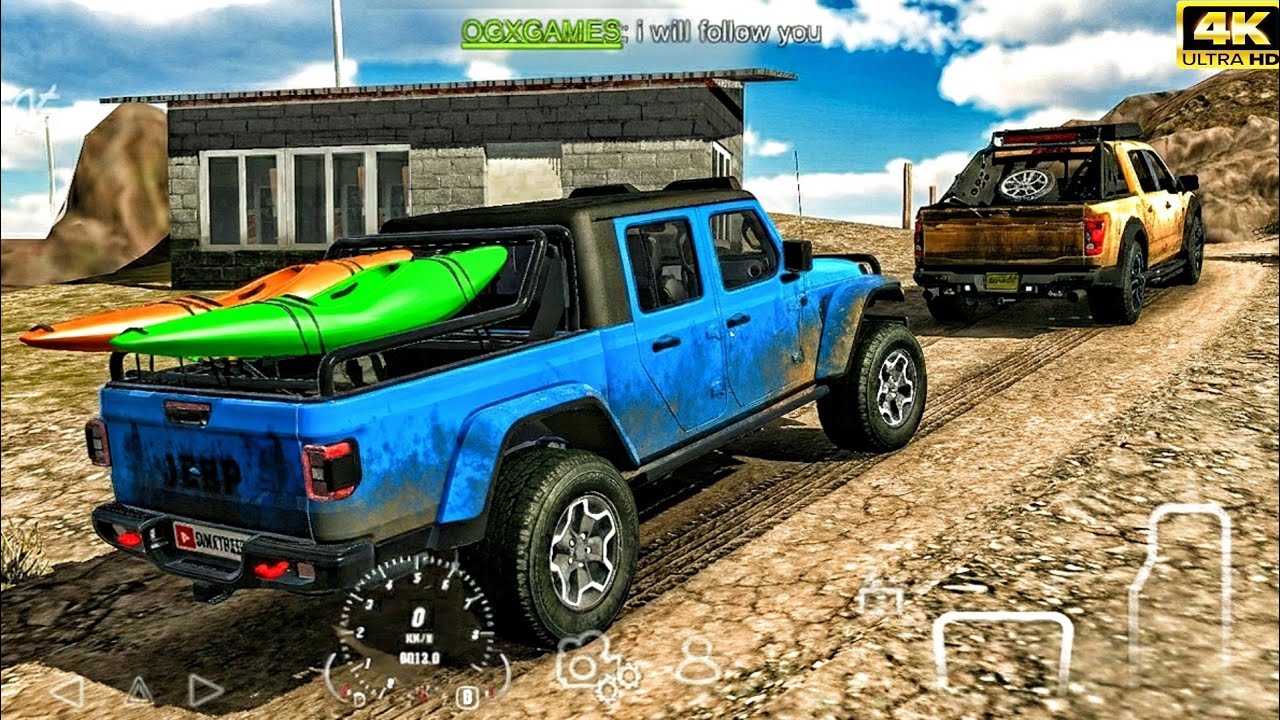 Jeep Gladiator & Ford F-150 Raptor 🚙 Offroad Convoy | Car Parking Multiplayer Gameplay