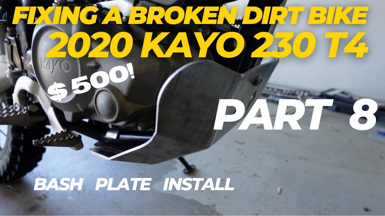 KAYO 230 T4 BASH PLATE / SKID GUARD INSTALL  EP8