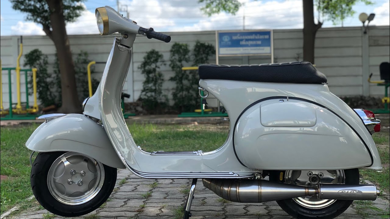 Vespa VBB Racing 177 cc by Vespakung Shop