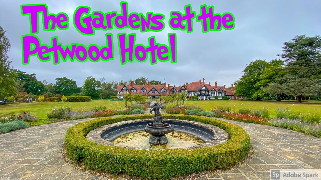 The Gardens at The Petwood Hotel Woodhall Spa, Lincolnshire.