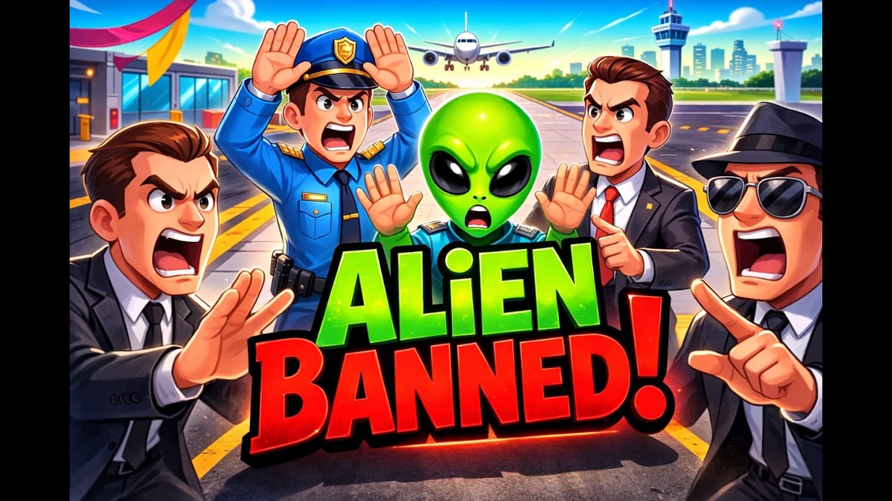 BANNED ALIEN CHALLENGE ESCAPE FROM SPACE PORTAL MISSION 🚀