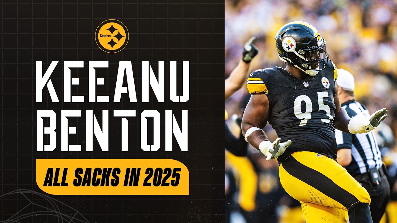 Keeanu Benton recorded a career high 5.5 sacks in 2025 | Pittsburgh Steelers