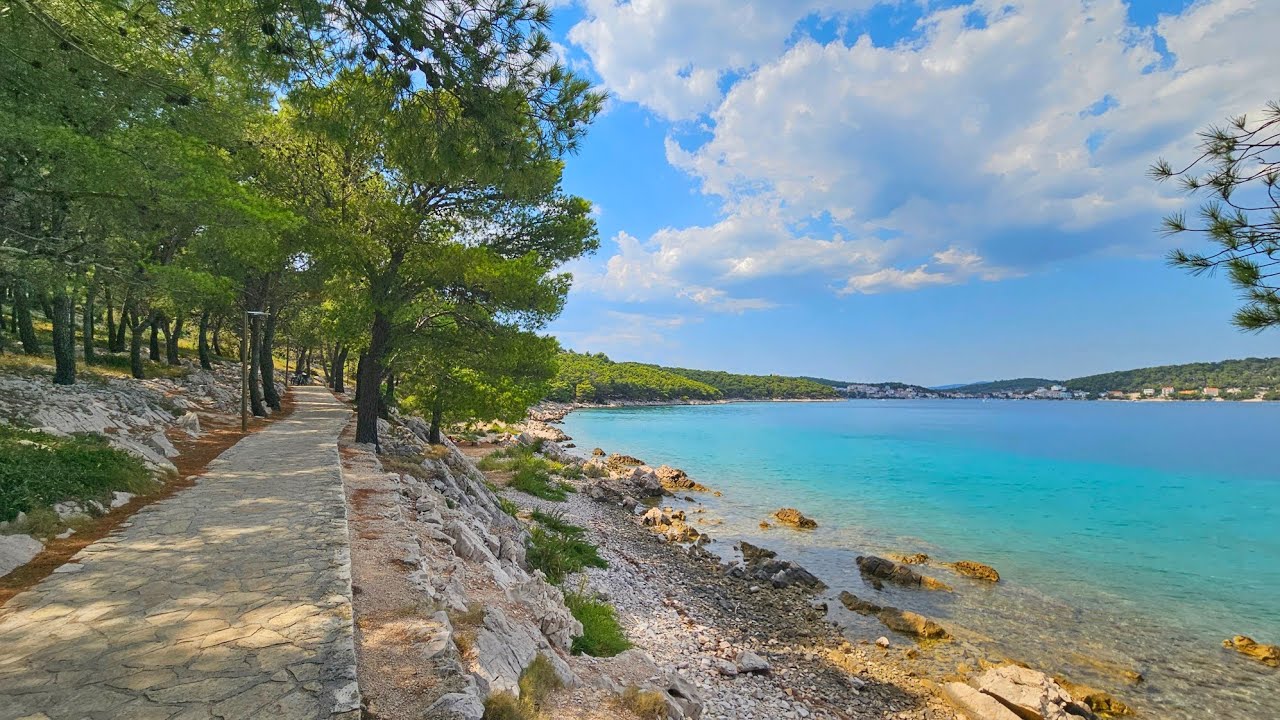 Walking path Tisno to Jezera Murter Island Croatia #croatia 