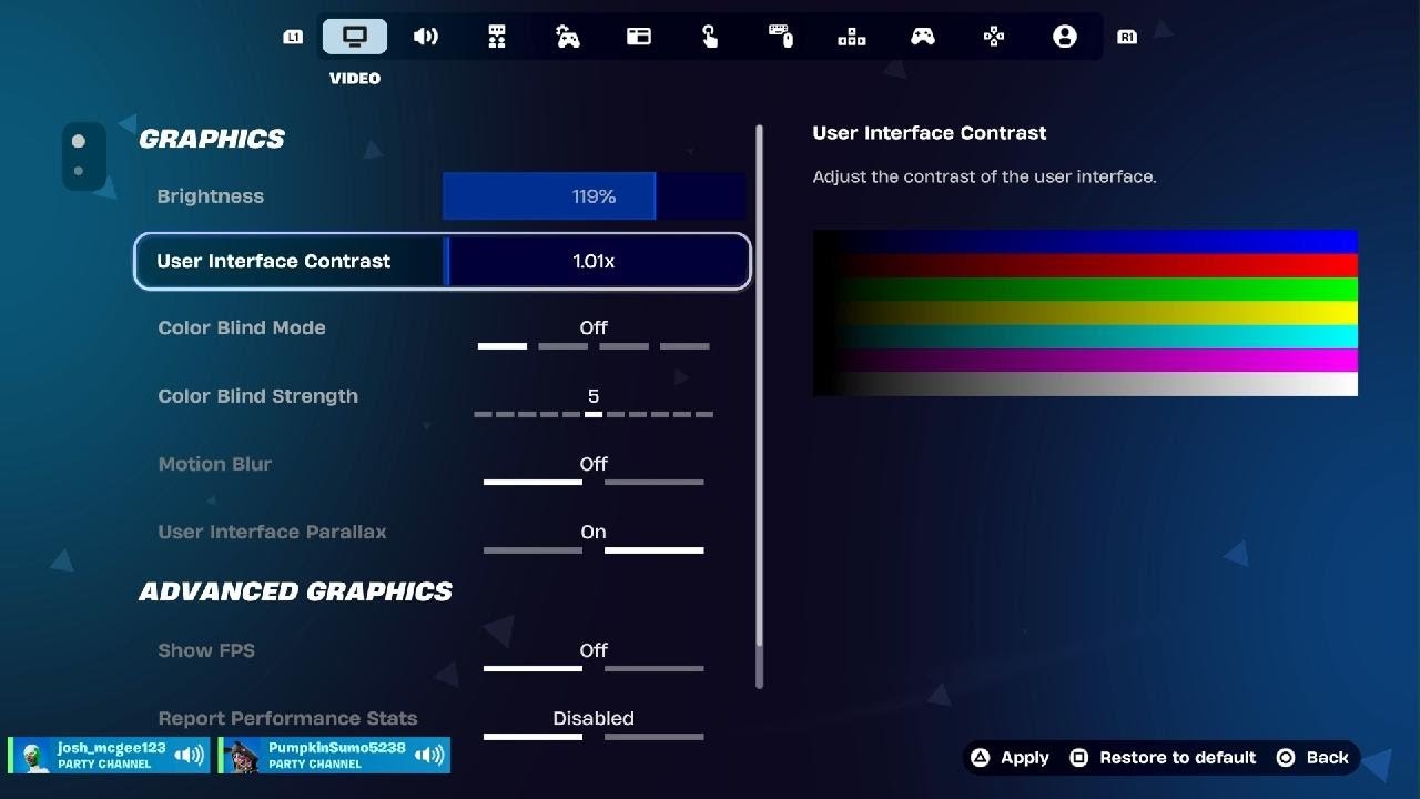 Fortnite settings and explanation for beginners and intermediate players not try hards or sweats