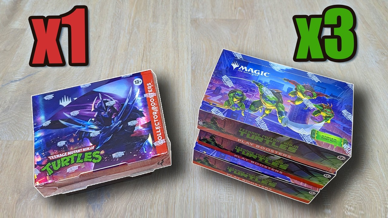 Which Will Be Worth It? For ~ $350 you can buy 1x Collector OR 3x Play Booster Boxes.