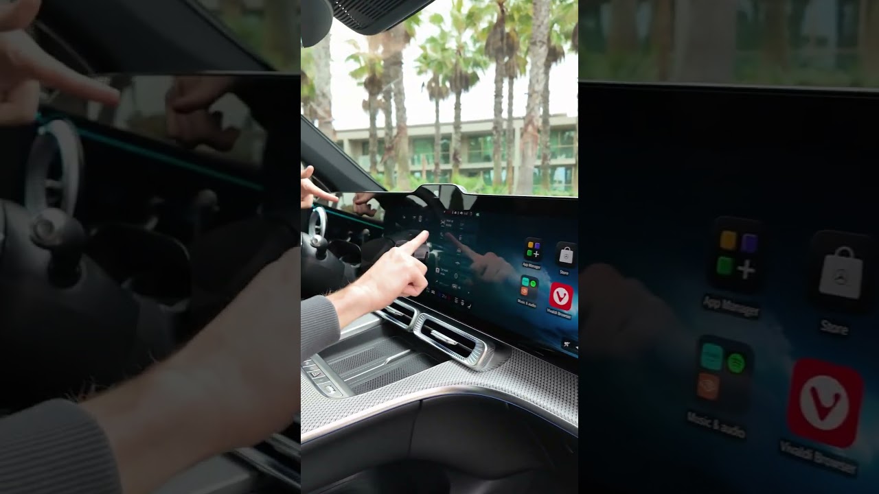 💡🔊Interior of the all-new Mercedes GLC EQ, the electric version of the GLC