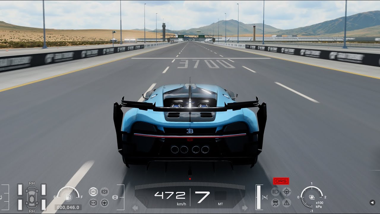 Gran Turismo 7 | Bugatti Chiron VGT - Top Speed 472 KM/H 293 MPH