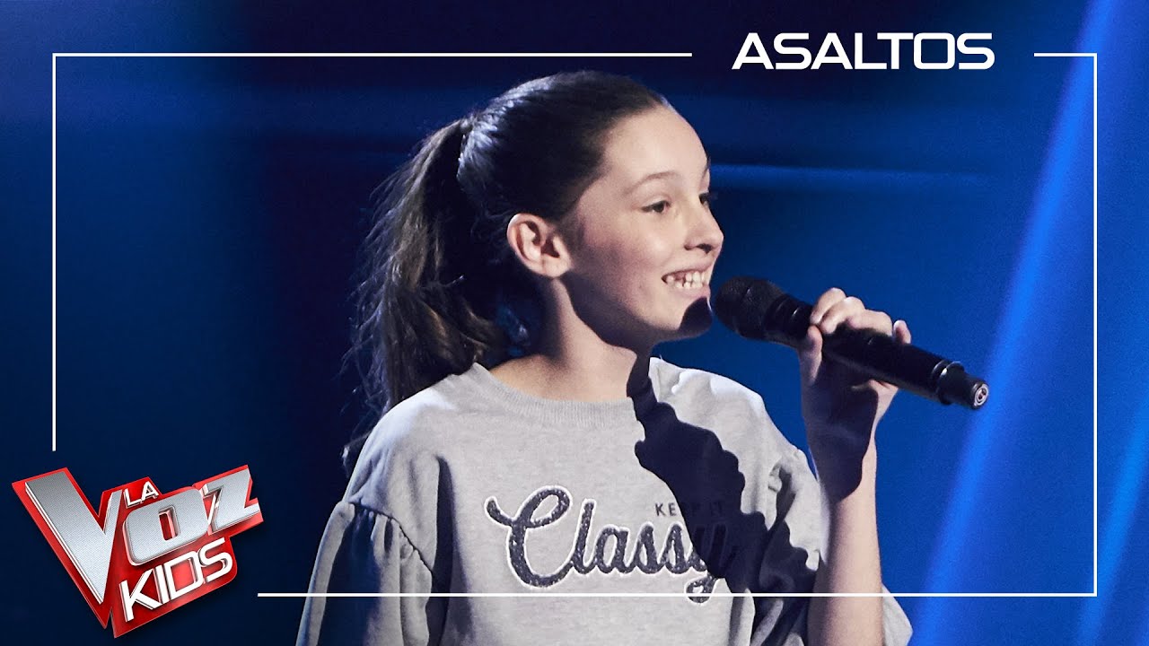Martina García canta 'La rosa' | Asaltos | La Voz Kids Antena 3 2023