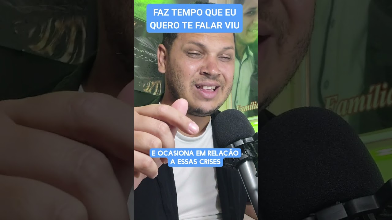 JA FAZ DUAS HORAS QUE QUERO TE FALAR ISSO VIU