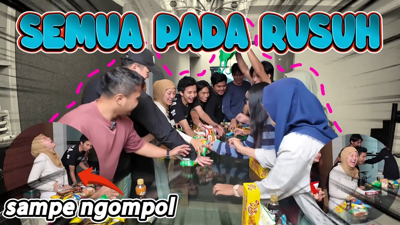 TUKERAN HAMPERS SESUAI INISIAL !! BANYAK TRAGEDI DI SINI !! NO CUT NO EDIT!!