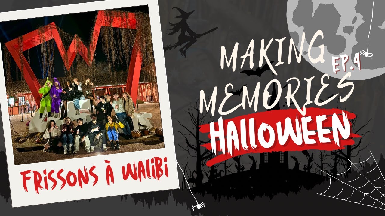 [VLOG] MAKING MEMORIES EP.4: Frissons à Walibi ! Notre Aventure Halloween !