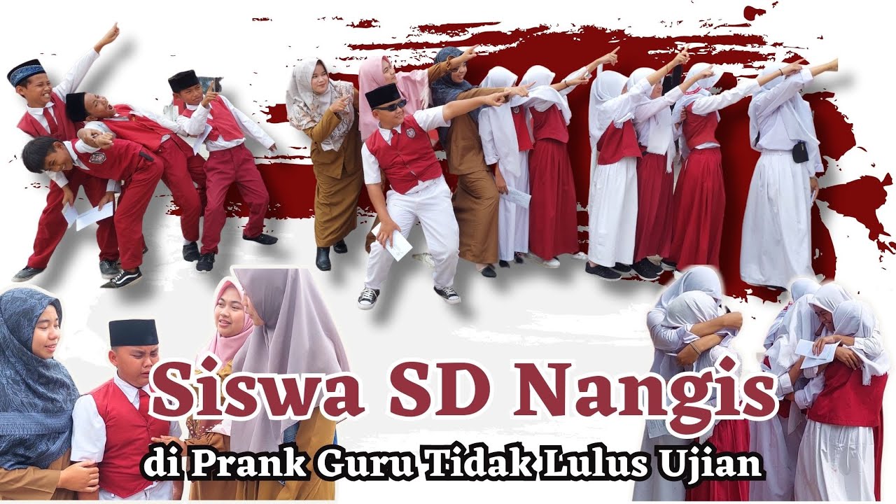 Siswa SD Nangis di Prank Guru Tidak Lulus Ujian