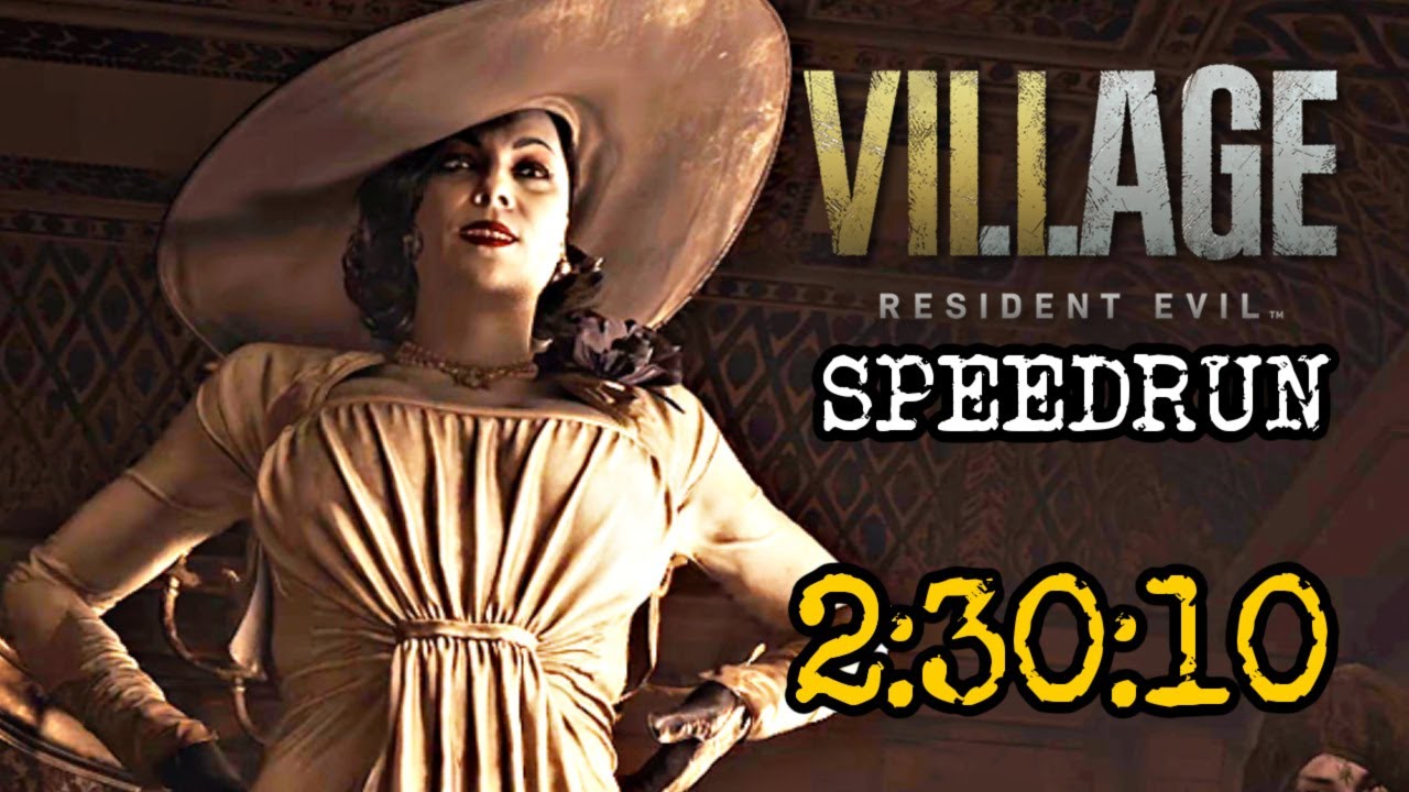 MY FIRST TIME RESIDENT EVIL VILLAGE SPEEDRUN (PS4) #speedrun #Residentevilvillage
