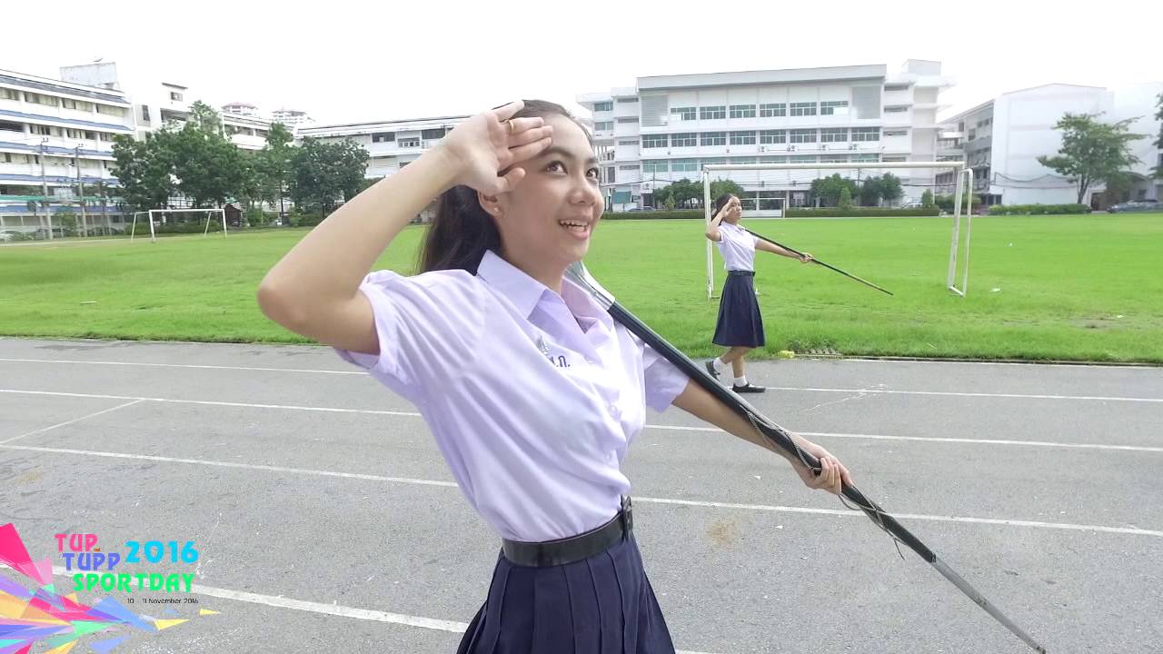 PR : ดรัมเมเยอร์ ในงานกีฬาระหว่างคณะสี ประจำปี 2559