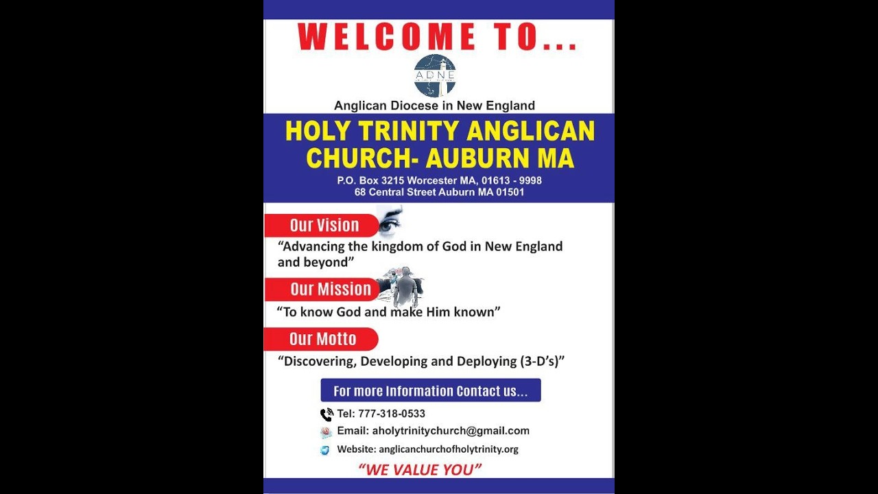 03/7/26||SUNDAY SERVICE  ||Holy Trinity Anglican Church-Auburn MA