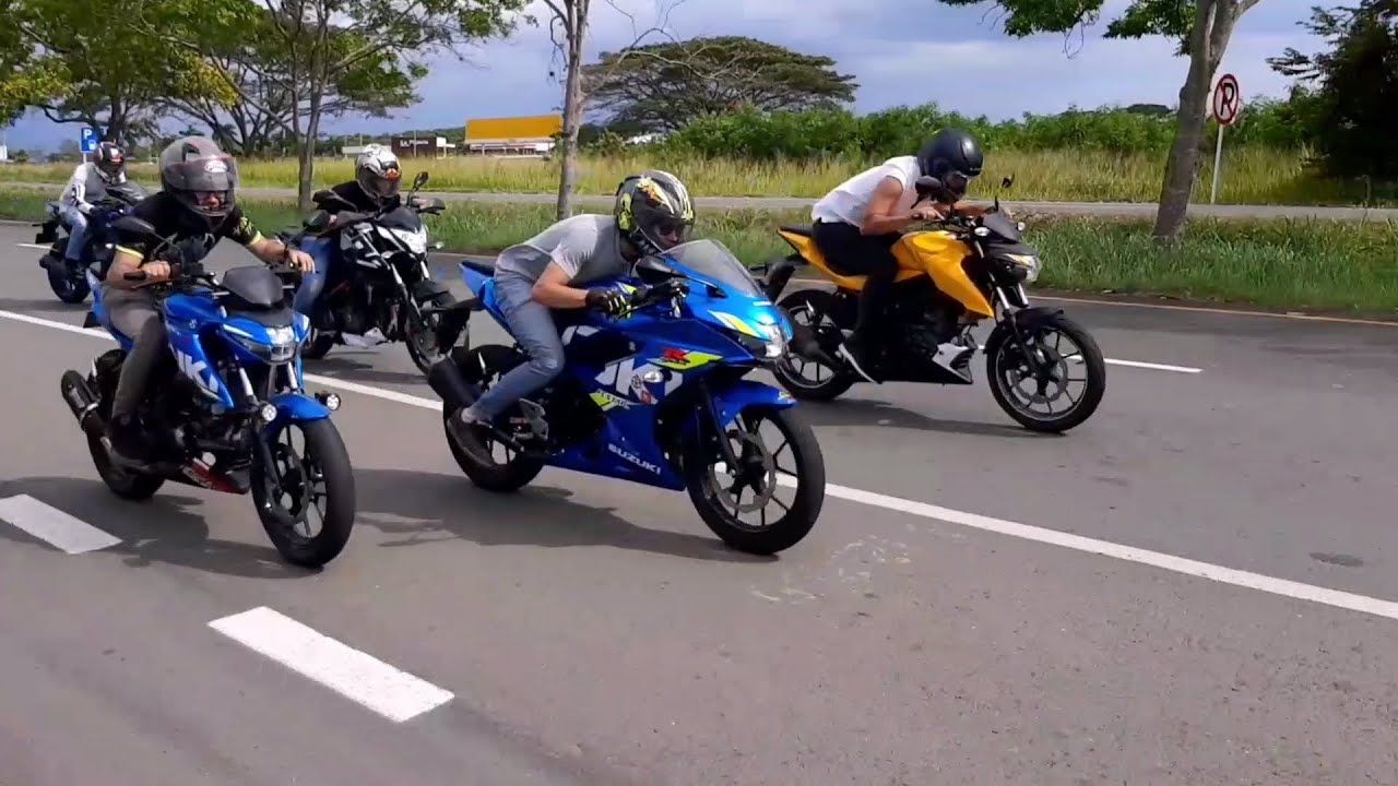 PULSAR  NS 200 VS SUZUKI GSX R 150 - GSX-S150 🏁🏍 🏍🔥 | DRAG  RACE |