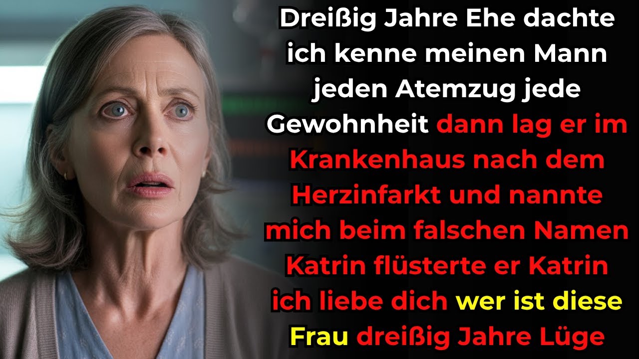 30 Jahre Ehe... dann nannte er mich beim FALSCHEN Namen: 'Katrin, ich liebe dich' 😱💔
