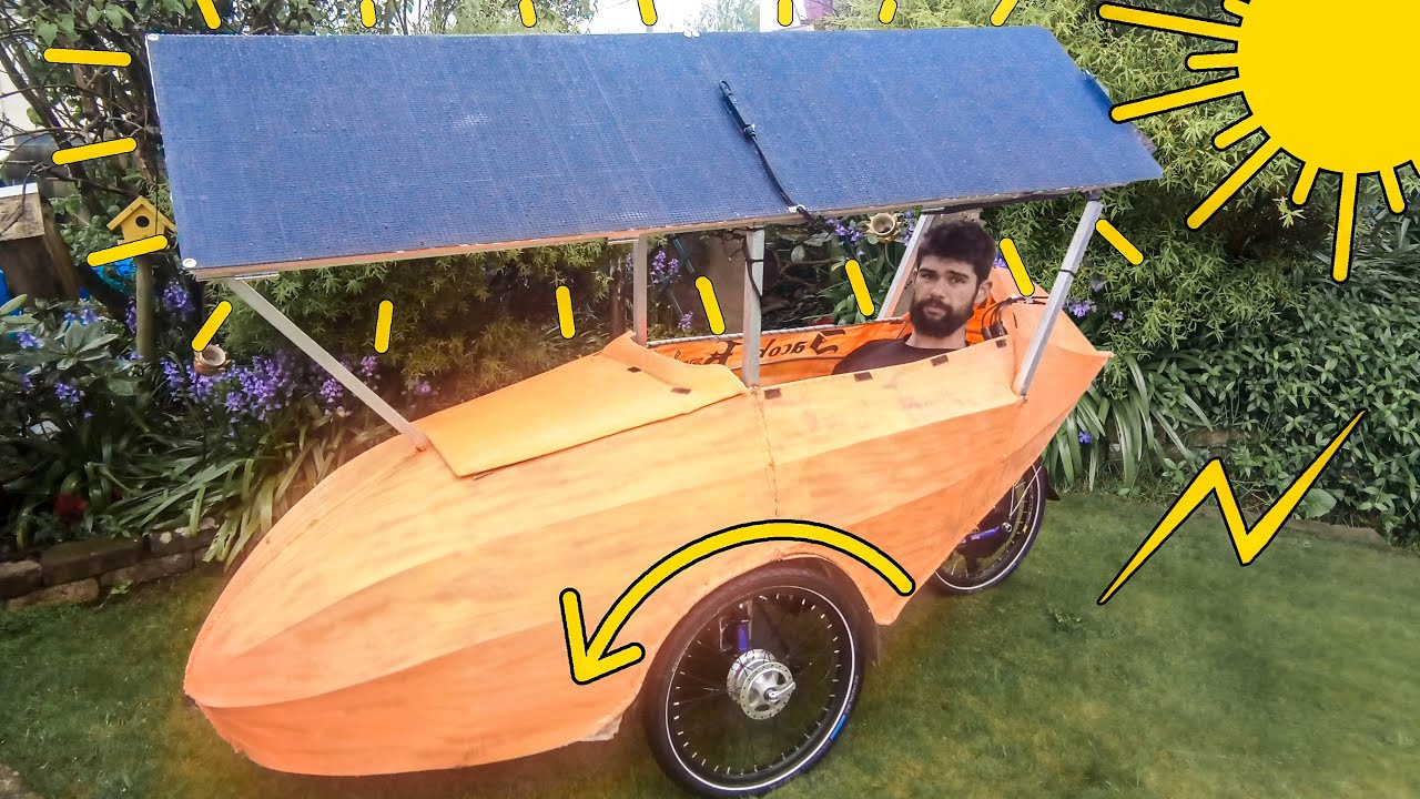 J'ai construit un Vélo Solaire Autonome