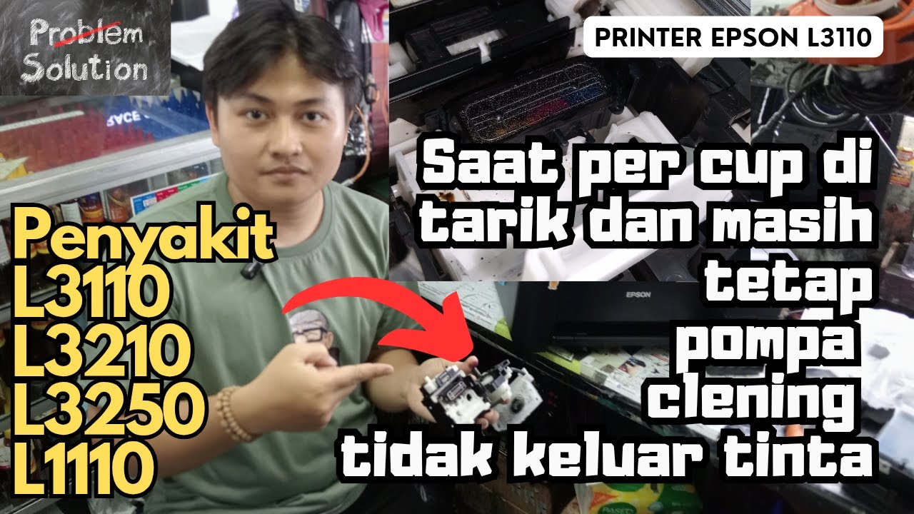 PENYEBAB POMPA EPSON  BERMASALAH