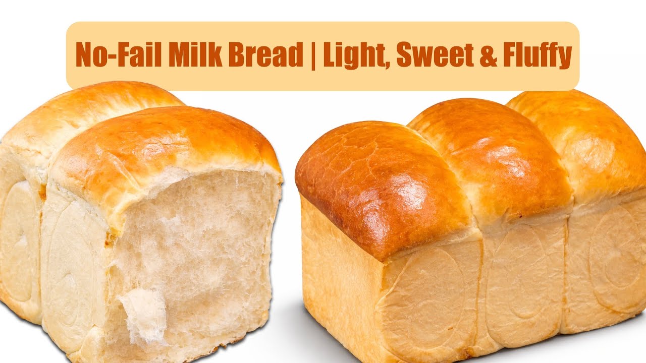 Japanese Milk Bread Recipe | Soft, Fluffy & Long‑Lasting Tangzhong Bread