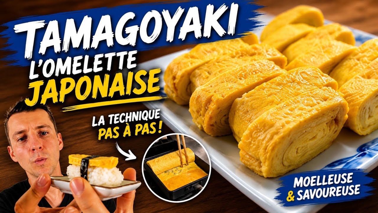 Tamagoyaki / Dashimaki | Omelette roulée Japonaise