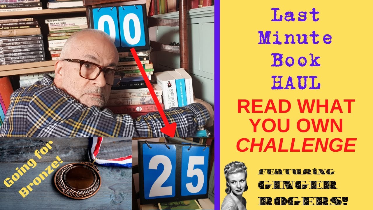 Last Chance BOOK HAUL | #ReadWhatYouOwn challenge