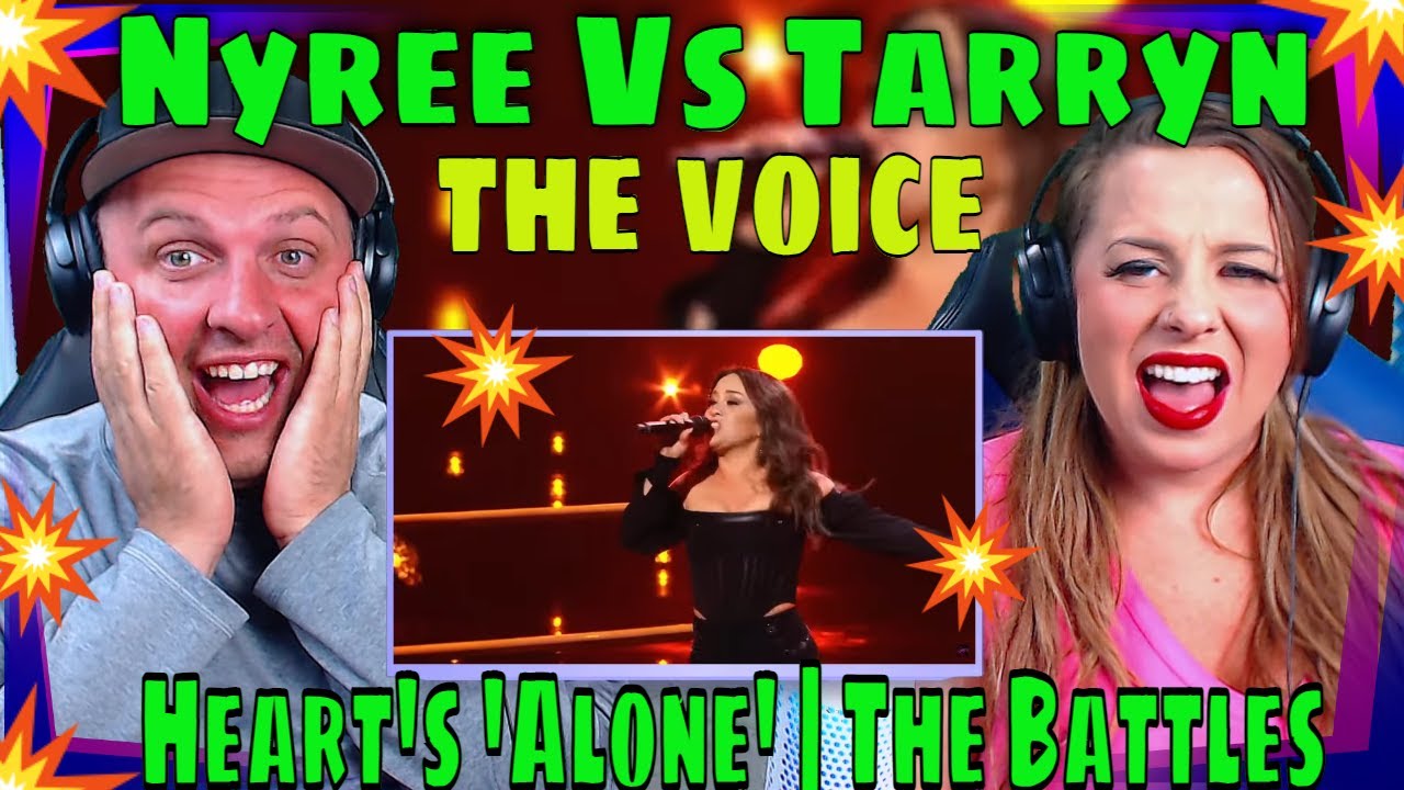 Реакция на Найри ​​против Таррина: «Alone» от Heart | The Battles | The Voice Australia | THE WOL...