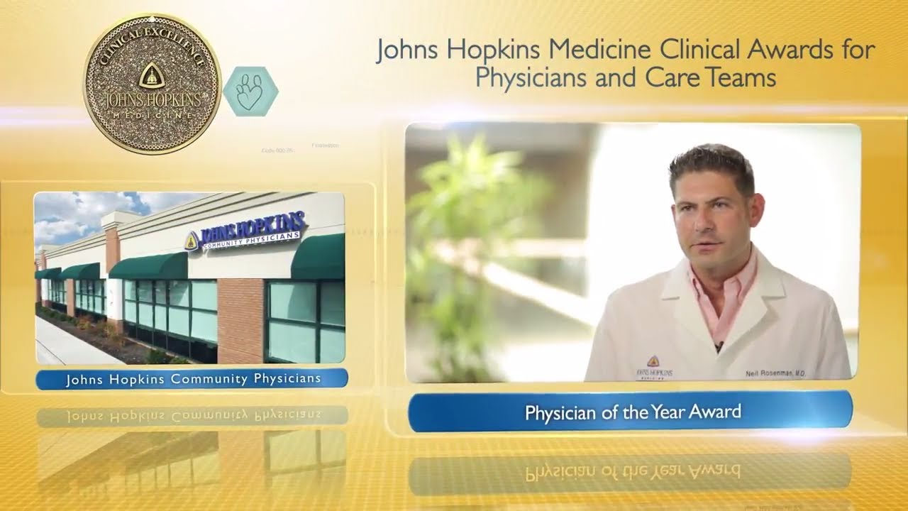 2017 Physician of the Year &ndash; Neil Rosenman, M.D., Johns Hopkins Community Physicians