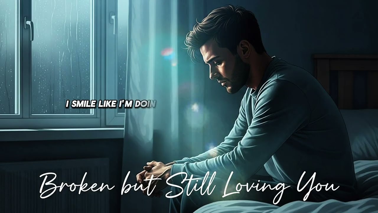 Broken But Still Loving You 💔 | Emotional Romantic Song (Lyrics Video)