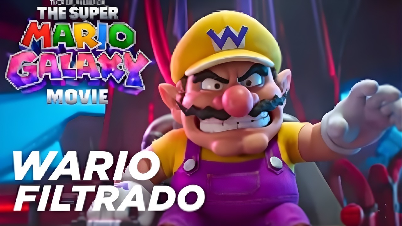 WARIO SE VUELVE A FILTRAR PARA LA PELÍCULA DE MARIO GALAXY