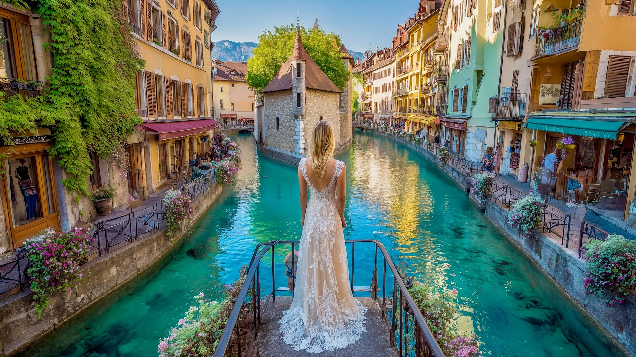 Walking Through Annecy After Rain | The Venice of the Alps 🇫🇷