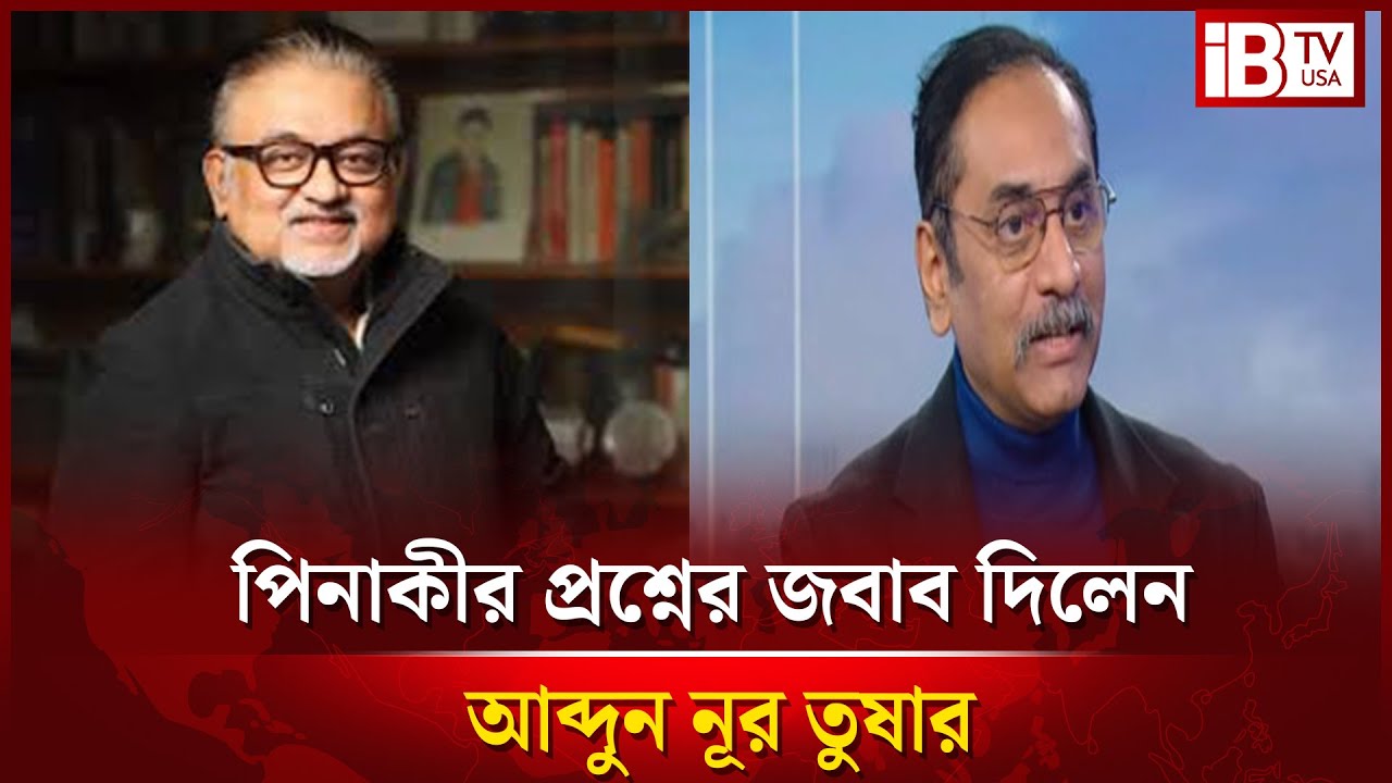 পিনাকীর প্রশ্নের জবাব দিলেন আবদুন নূর তুষার | Abdun Noor Tushar answered | Pinaki's question |