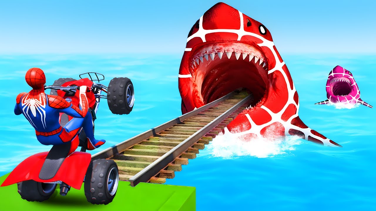 Spider-Man Rescue الرجل العنكبوت انقاذbatman vs iron man vs venom funnyGame GTA 5 superhero