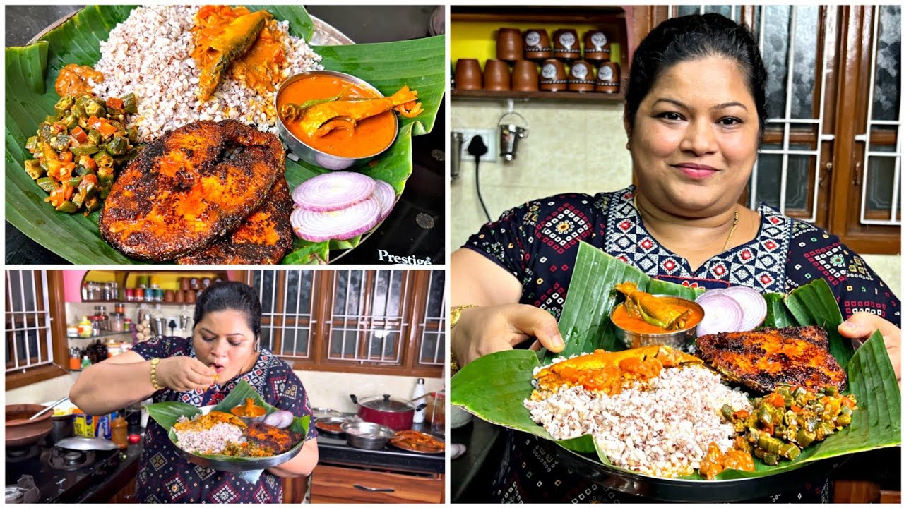 ಫುಲ್ ಫಿಶ್ ತಾಲಿ ನೆಂಟ್ರು ಬಂದ್ರೆ ಜಟ್ ಪಟಾಗಿ ಮಾಡಿ | Full Fish Meal For Guest |PriyasRecipes 2023