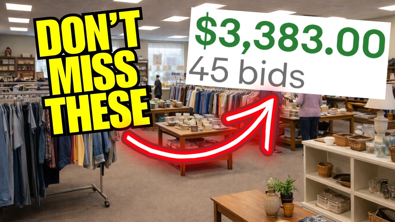 Top 10 Items to Look For at Thrift Stores in 2026! I Challenge You to Find These EBAY BOLOS Vol.2